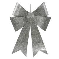 Vickerman 30" Silver Sequin Bow