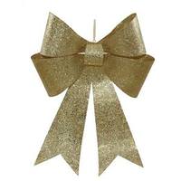 Vickerman 30" Gold Sequin Bow
