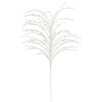 Vickerman 28" White Glitter Berry Spray