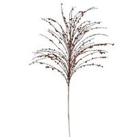 Vickerman 28" Chocolate Glitter Berry Spray