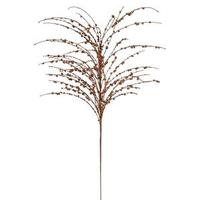 Vickerman 28" Antique Gold Glitter Berry Spray