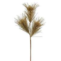 Vickerman 24" Gold Glitter Pine Cone Spray