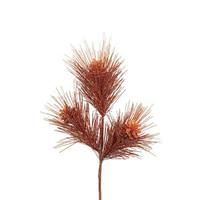 Vickerman 2' Copper Glitter Pine Cone Spray