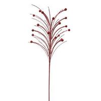 Vickerman 26" Red Sequin Berry Spray