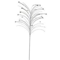 Vickerman 26" Silver Sequin Berry Spray