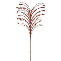 Vickerman 26" Copper Sequin Berry Spray