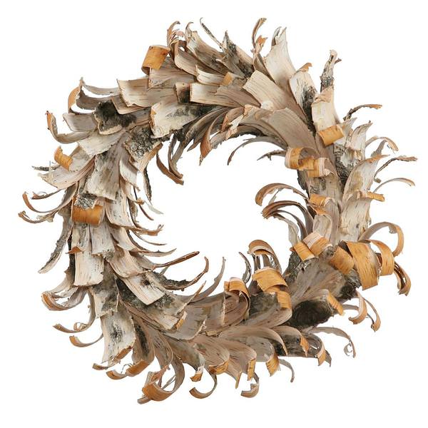 18" Artificial Birch Bark