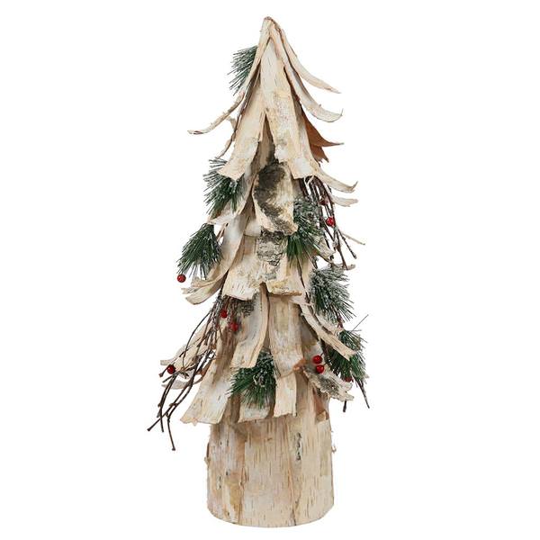 1.7' Birch Bark Cone Berry Pine
