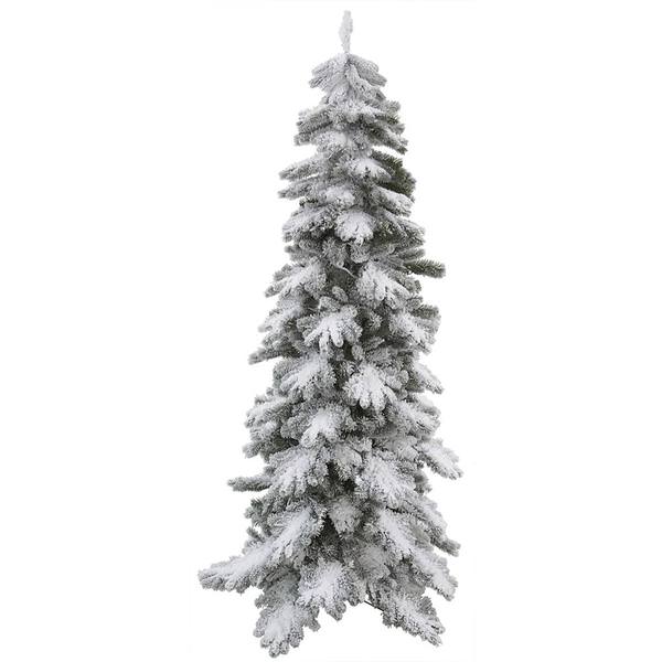 7' x 40" Artificial Flocked Vail Pine