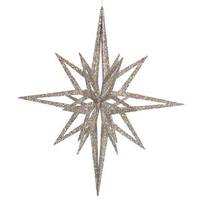 Vickerman 32" Iridescent 3D Glitter Star Ornament