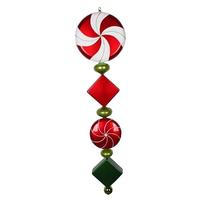 Vickerman 45" Red / Lime / Green Jumbo Finial Ornament