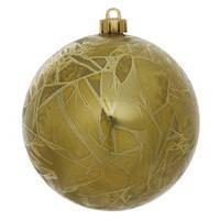 Vickerman 2.75" Olive Crackle Ball Ornament (12 pack)