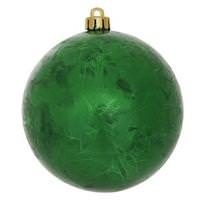 Vickerman 10" Green Crackle Ball Ornament