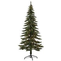 Vickerman 7.5' x 38" Artificial Ridgeline Alpine 400 Clear Lights
