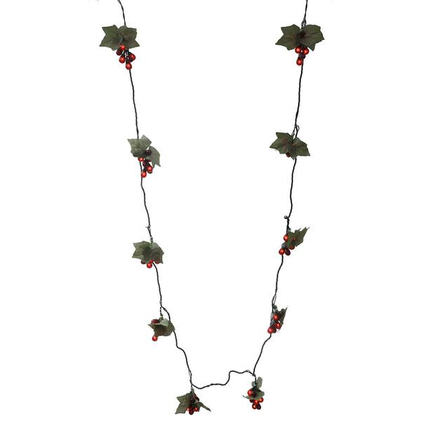 50 Light Red Grape Cluster Lights String
