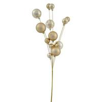 Vickerman 32" Gold Shiny Matte Ball Spray