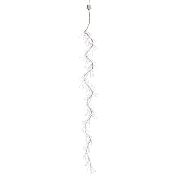 144 Light 60" Cool White Multi-Function Snowfalling Micro LED Lights