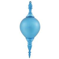 Vickerman 21" Turquoise Shiny Matte Finial Ornaments