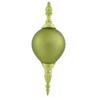 Vickerman 21" Lime Shiny Matte Finial Ornament