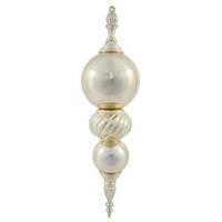 Vickerman 30" Gold Shiny Finial Ornament