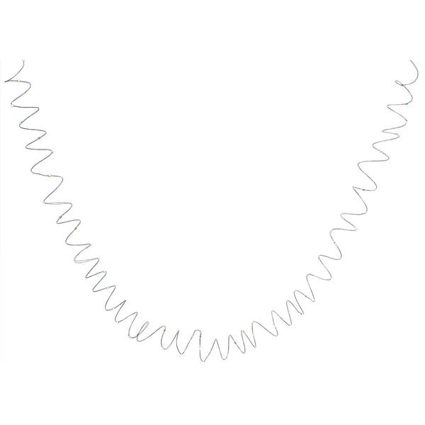 19.5' 60 Light Green Micro LED String with 4" Spacing