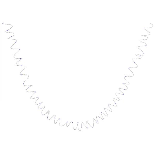 19.5' 60 Light Purple Micro LED String with 4" Spacing