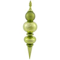 Vickerman 36" Lime Shiny Matte Finial Ornament