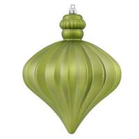 Vickerman 5.5" Lime Shiny Matte Onion Ornament