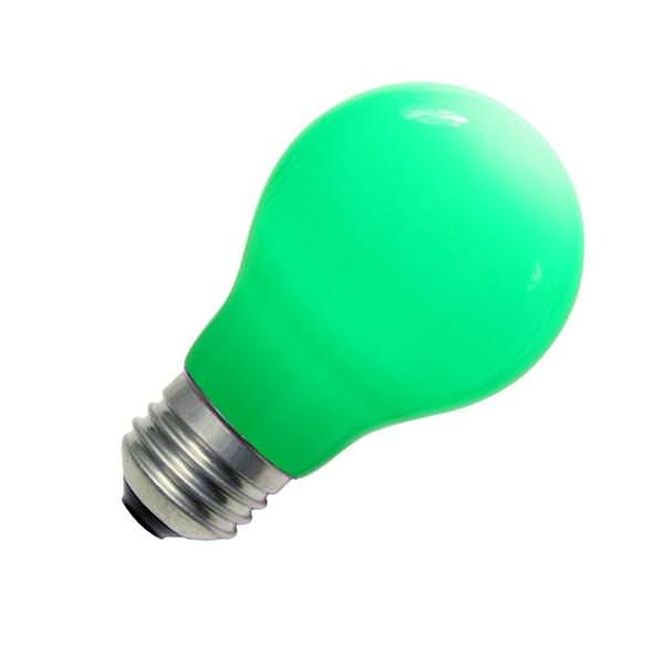 1.2 watt 120 volt A19 Medium Screw Green Ceramic LED