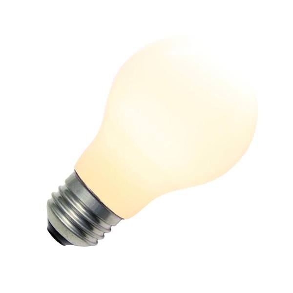 1.2 watt 120 volt A19 Medium Screw White Ceramic LED