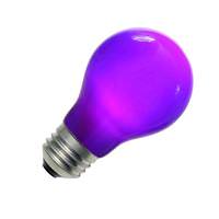 Vickerman 1.2 watt 120 volt A19 Medium Screw Purple Ceramic LED