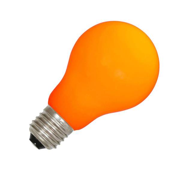1.2 watt 120 volt A19 Medium Screw Orange Ceramic LED