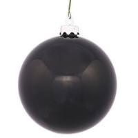 View 2.75" Black Shiny Ball Ornament (12 pack)