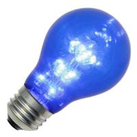View 1 watt 120 volt A19 Medium Screw Blue LED