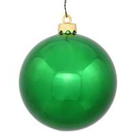 View 2.75" Emerald Shiny Ball Ornament (12 pack)