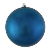 View 2.75" Sea Blue Matte Ball Ornament (12 pack)