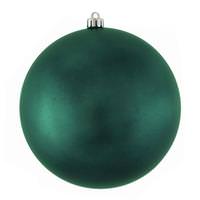 View 3" Sea Blue Matte Ball Ornament (12 pack)