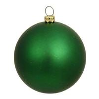 View 4" Green Matte Ball Ornament (6 pack)