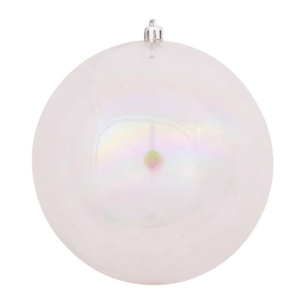 2.4" Clear Ball Ornament (60 pack)