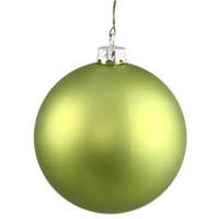 Vickerman 10" Lime Matte Ball Ornament