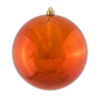Vickerman 10" Copper Shiny Ball Ornament