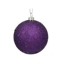 Vickerman 12" Purple Sequin Ball Ornament