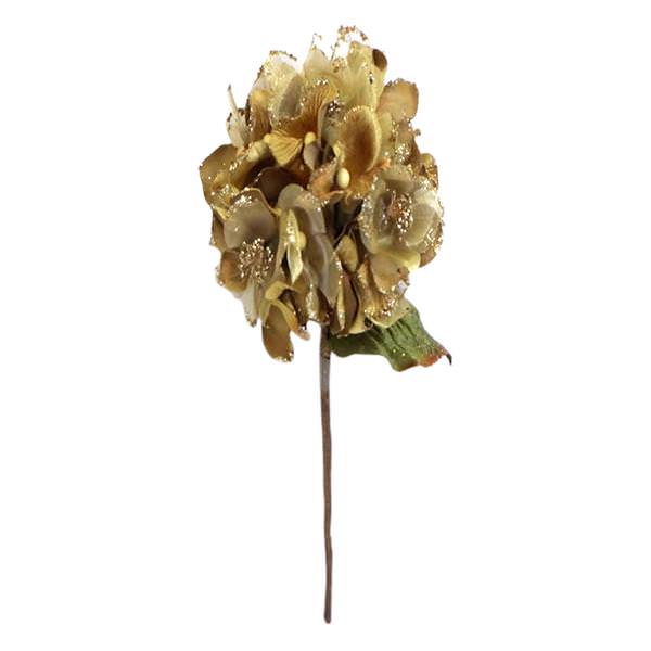 29" Gold Velvet Hydrangea 7" Flower