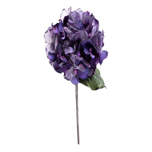 29" Purple Velvet Hydrangea 7" Flower