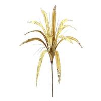 Vickerman 36" Gold Papyrus 17" Flower Pick