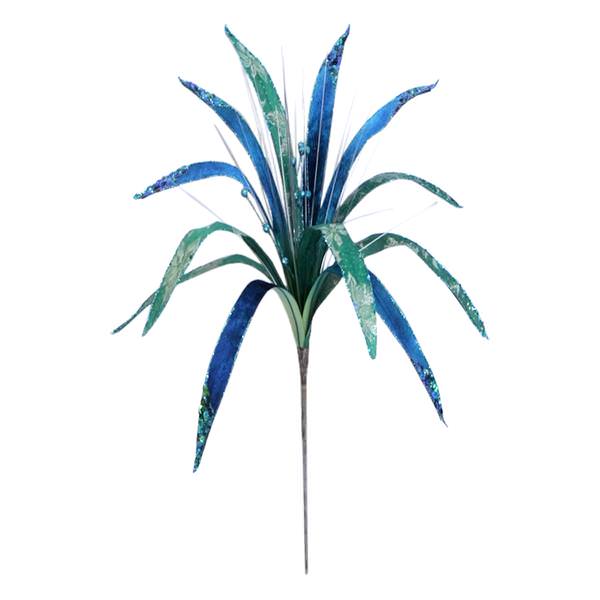36" Peacock Papyrus 17" Flower Pick