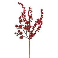 Vickerman 18" Mixed Red Gooseberry Berry Pick