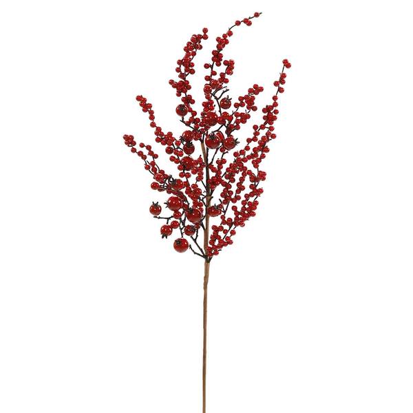 31" Mixed Red Gooseberry Berry Spray