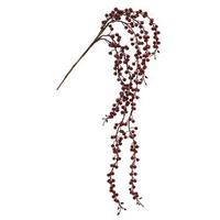 Vickerman 41" Burgundy Hanging Berry Vine Spray