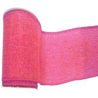 Vickerman 2.5" x 10yd Mauve Sparkle Burlap Ribbon